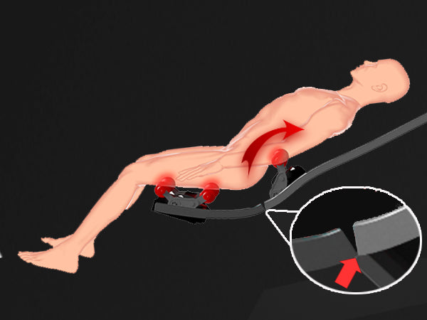 Special Edition split L-track double-engine massage diagram