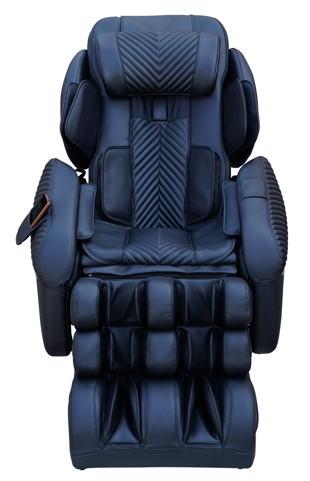 Black LURACO i9 MAX Plus massage chair, front view