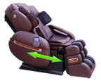 Chocolate LURACO i9 MAX Plus sliding armrest feature