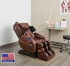 Chocolate LURACO i9 MAX Plus in a staged physical therapy office