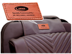 Special Edition personalized leather name tag, example name shown