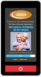 Billionaire Edition Level II customized remote welcome screen, example owner photo and message