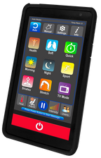 Wireless touchscreen controller for the LURACO massage chair